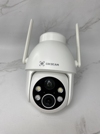 Б/У Камера видеонаблюдения COCOCAM ZY-C2 2K Wi-Fi PTZ с солнечной панелью, AI, ночное видение, IP66 Киев