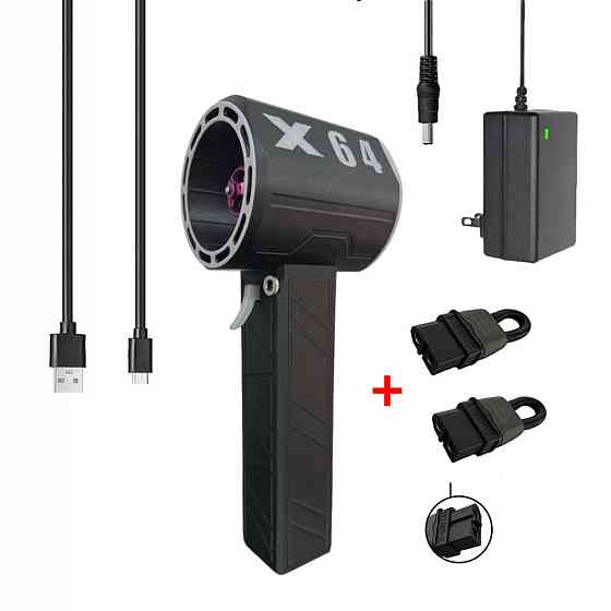 Вентилятор турбо-реактивный для автомобиля X64 800W Черный Киев