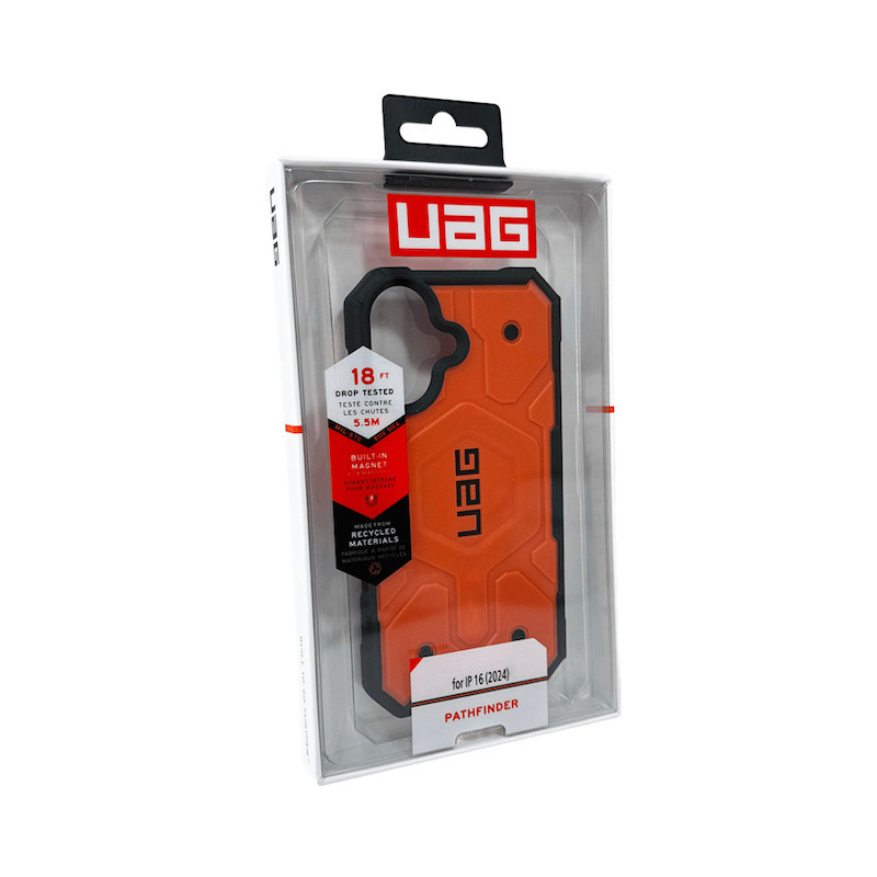 Чохол для смартфона UAG AAA Pathfinder Mag for Apple iPhone 16 Orange Киев - изображение 5