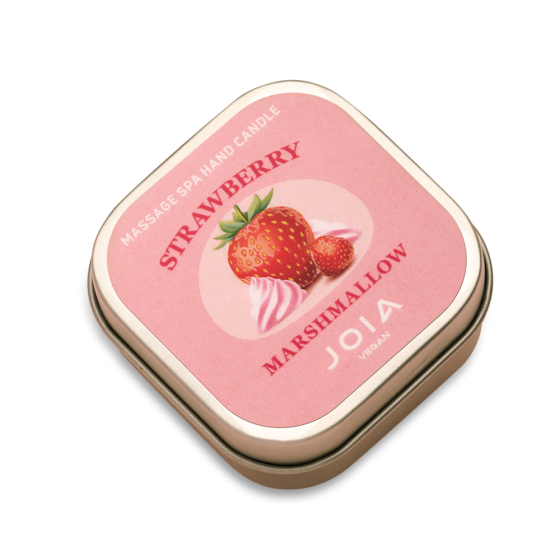 Масажна свічка Massage Spa Hand Candle Strawberry Marshmallow JOIA vegan 65 мл Вінниця