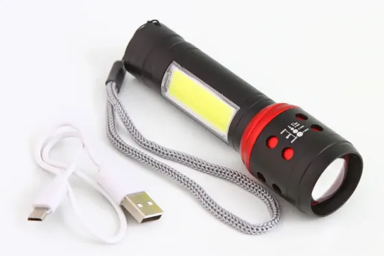 Лічильник ручного метала з лінзою (4 режими, під micro USB зарядку) Вінниця