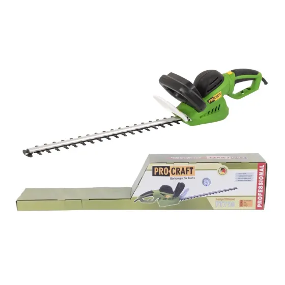 Мережевий кущоріз Procraft PT750 610мм шина 750 Вт електричний кущоріз живоплот 1800 об/хв садовий мережевий Львів