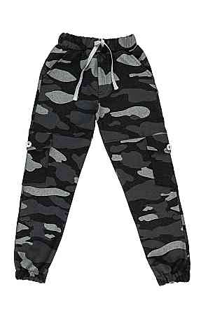 Штани для хлопчика "Джоггеры", темно-сірі топ 152 Крохатушка одяг Київ