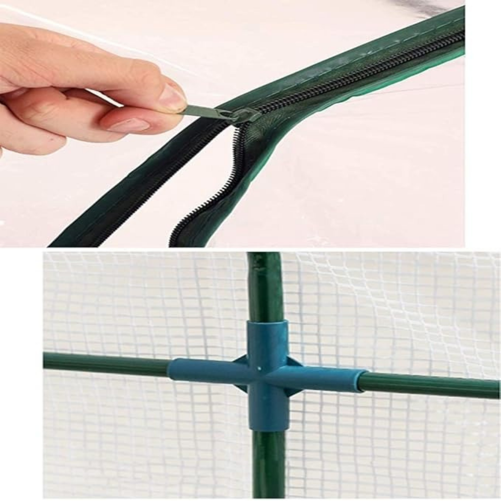 Теплица для сада мини парник - теплица для саженцев проращивания цветов, расады, зелени размер 120 х 60 х 60 Каменец-Подольский - изображение 7