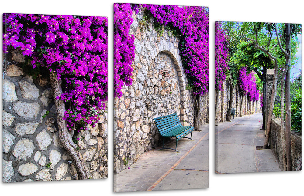 Модульна картина Квіткова Алея Art-164_3 Київ - фото 1