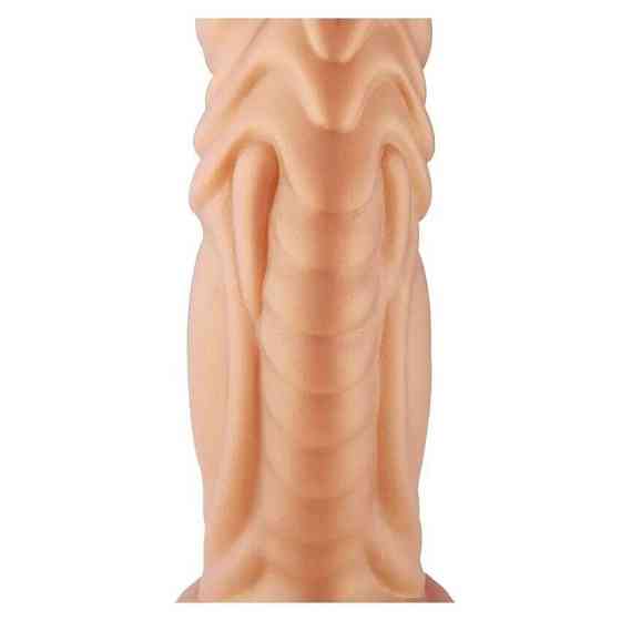 Фалоімітатор для секс-машин Hismith Slightly Curved Silicone Dildo Monster Series, кріплення KlicLok Sex Aura Київ