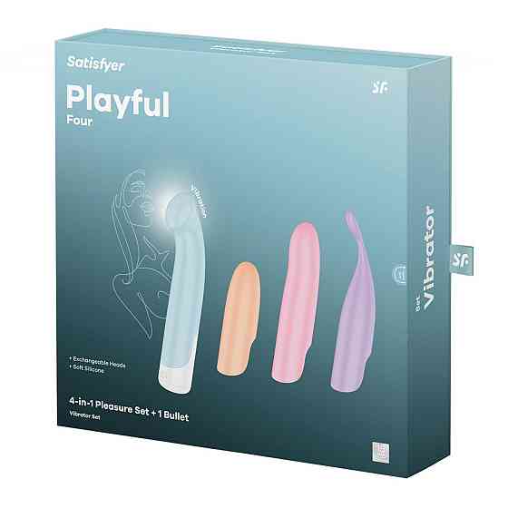 Набор секс-игрушек Playful Four Satisfyer (Германия) Sex Aura Киев