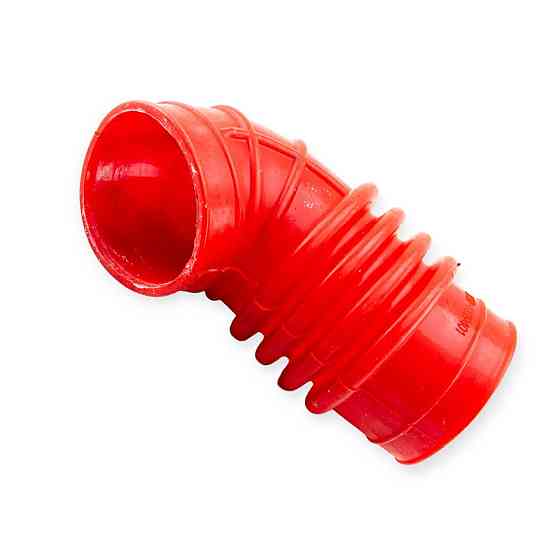 Патрубок фільтра УАЗ 3159 Хантер, 3160, 3163 Патріот (409, 4213) (компенсуючий) силікон червоний (ДМРВ) повітряного Мукачево