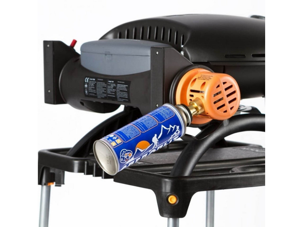 КОМПЛЕКТ Портативный переносной газовый гриль O-GRILL 500, серебро + шланг в подарок! Код: 013369 Ровно - изображение 8