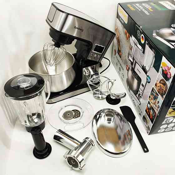 Планетарный миксер для теста и взбивания, Миксер тестомес для дома, Многофункциональный кухонный прибор JH-78 Львов