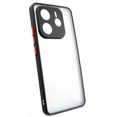 Чехол для мобильного телефона Dengos Matte Xiaomi Redmi Note 14 5G (Black) (DG-TPU-MATT-155) Винница