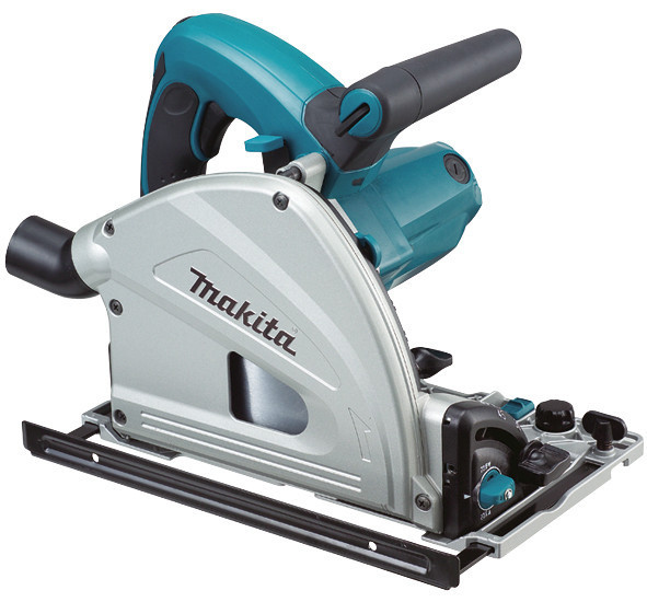 Профессиональная ручная погружная дисковая пила Makita SP6000J : 1300 Вт, 165мм, 55мм погружная Киев - изображение 4