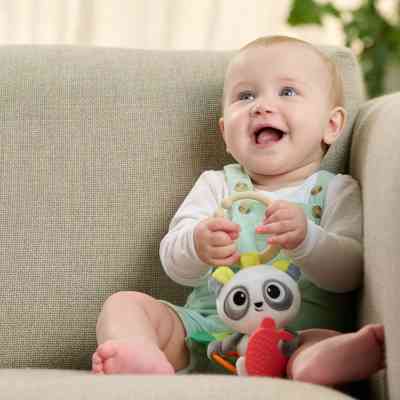 Іграшка на коляску Chicco Панда брязкальце м'яка (8058664164851) (11566.00) Вінниця