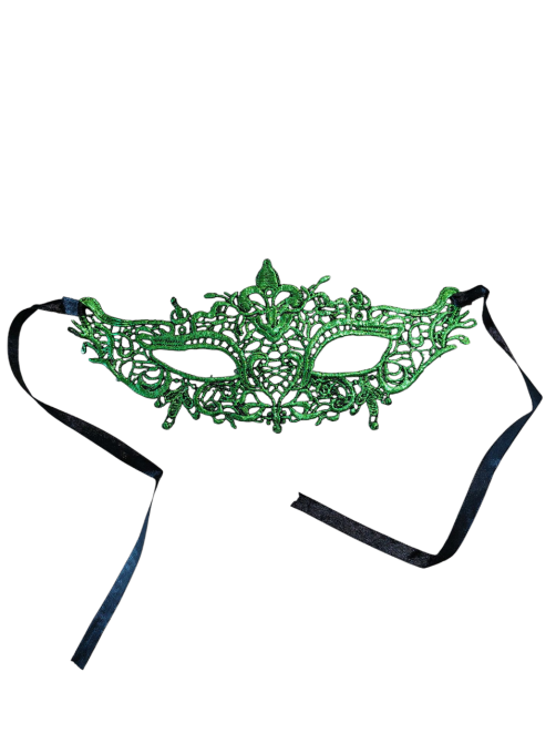 Бал маскарад маска one size зелений Київ - фото 1