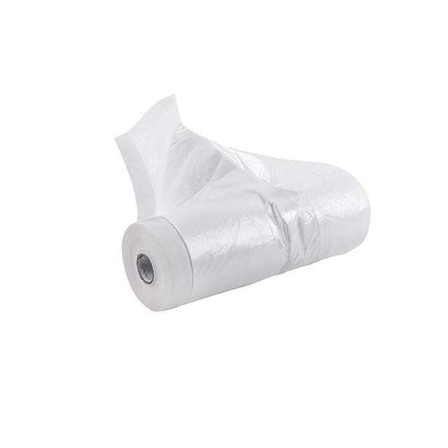 Плівка захисна з малярською стрічкою, 1700 мм, 15 м INTERTOOL KT-0803 Київ - фото 3