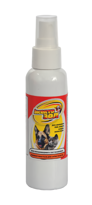 Инсектозол спрей 100 мл Фарматон (от эктопаразитов) Винница - изображение 1