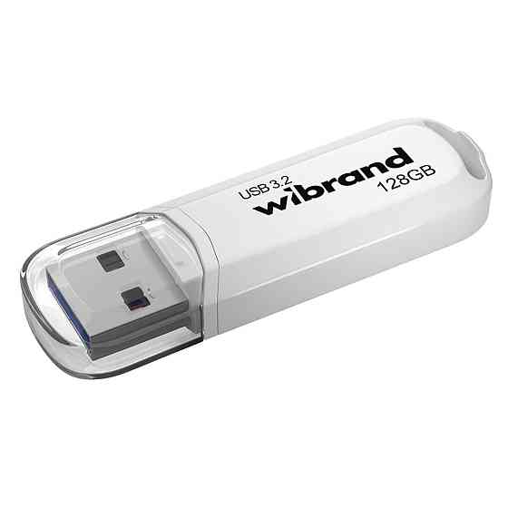 Флешка flash Wibrand USB 3.2 Gen1 Marten 128GB White WI3.2/MA128P10W Одесса