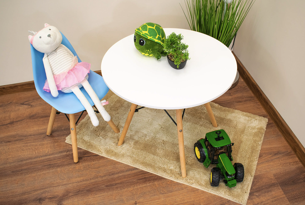 Дитячий стільчик Leobert Zubi зі спинкою блакитний Київ - фото 10