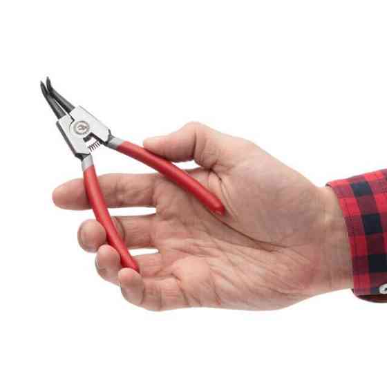 Щипці INTERTOOL HT-7008 для стопорних кілець, 150 мм - для майстерні та СТО Львів