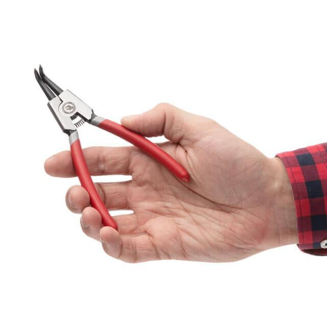 Щипці INTERTOOL HT-7008 для стопорних кілець, 150 мм - для майстерні та СТО Львів - фото 3