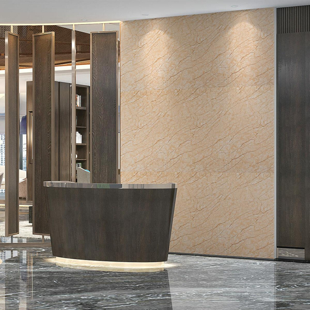 Декоративна плита Бежевий мармур Київ - фото 7