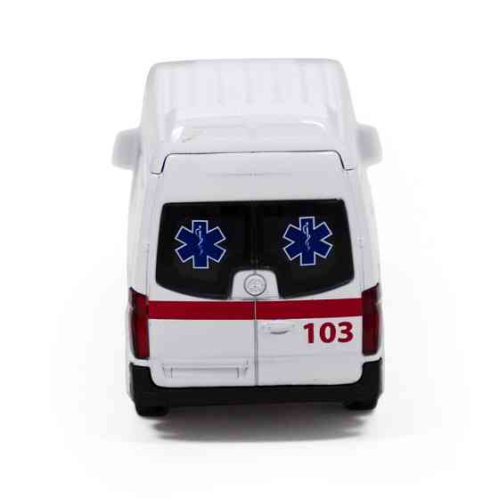 Автомодель дитяча Швидка допомога MERCEDES-BENZ SPRINTER TechnoDrive 250295 інерційна Вінниця