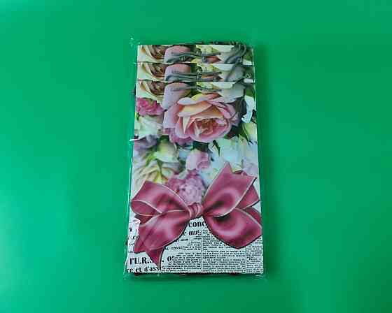 Великий паперовий пакет вертикальний 25/37/8 (артBV-060) (12 шт.) Харків