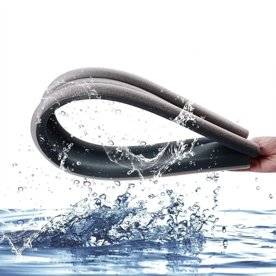 Влагозащитная уплотнительная лента с ограничителем,92 см,LY-315,Серый SBR Киев