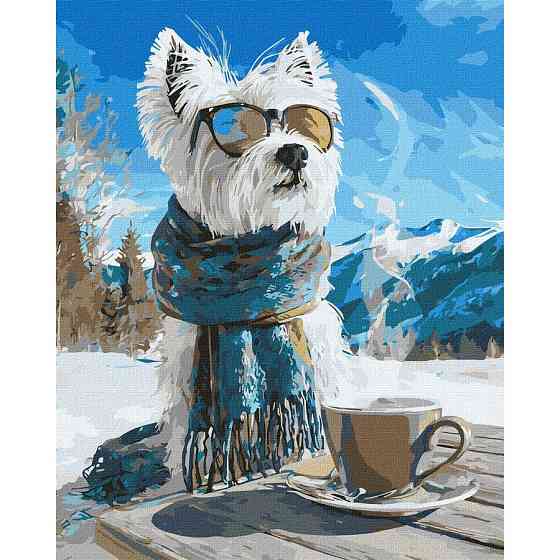 Картина за номерами "Зимова перерва" ©art_selena_ua KHO6849, 40х50 см Вінниця