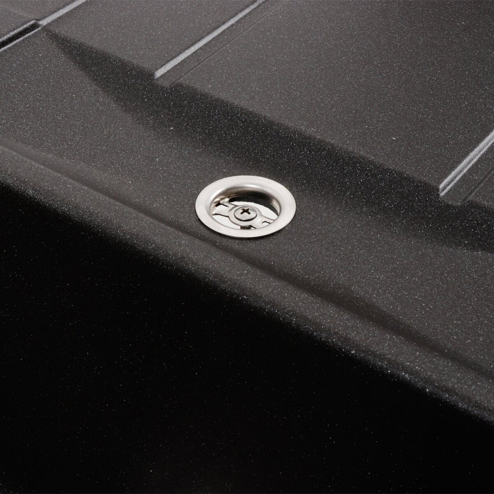 Гранітна мийка для кухні VALESO 7850 TROYA матовий Моріон Коломия - фото 6