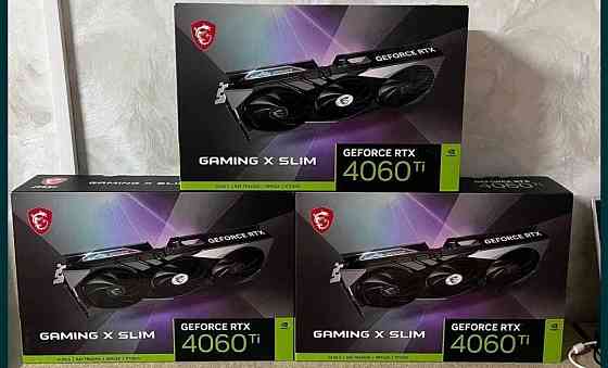 Видеокарта: MSI GeForce RTX 4060Ti GAMING X SLIM 8G Новые! Киев