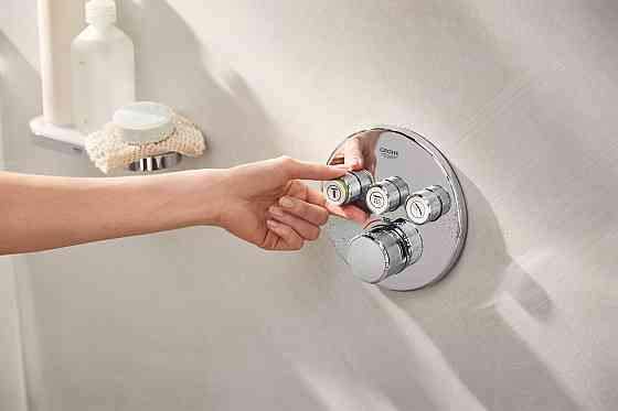 Душова система прихованого монтажу з термостатом Grohe Grohtherm SmartControl   ( 34863000 ) 20032 Харків