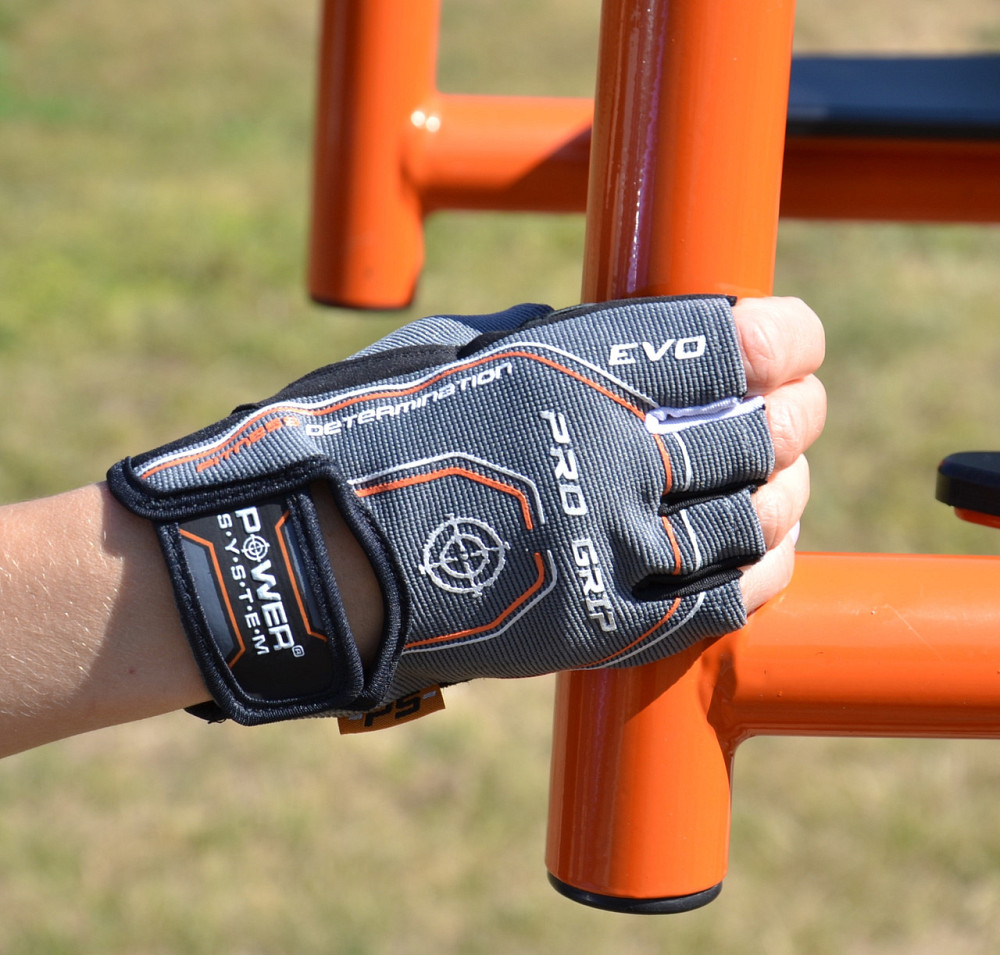 Перчатки для фитнеса и тренировок в зале Power System PS-2250E Pro Grip EVO Grey XS Киев - изображение 8