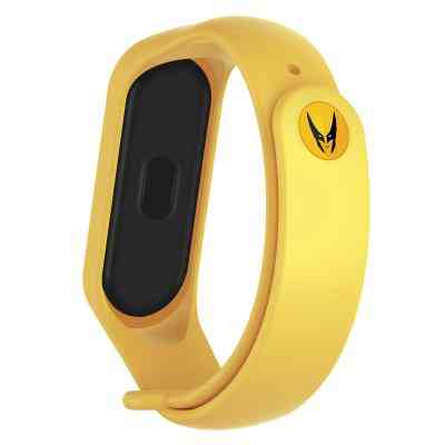 Ремінець до фітнес браслета Armorstandart Superhero Edition for Xiaomi Mi Band 4/3 Wolverine Yellow (ARM55069) Вінниця