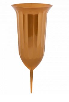 Вазон Флора зі штирем 16см бронзовий Алеана Житомир