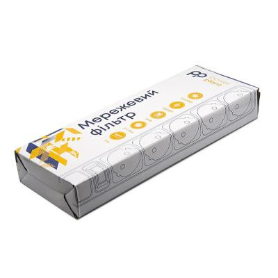 Сетевой фильтр питания PowerPlant 3 м, 5 розеток, 3x1.0мм2 (PPSA08M30S5) Винница - изображение 2