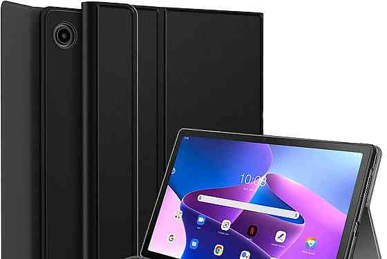 Чохол книжка для Lenovo Tab M10 Plus 10.3 TB-X606F/TB-X606X Чорний Дніпро