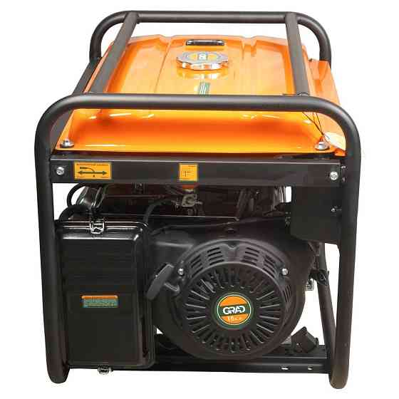 Генератор бензиновий 220В 5.0/5.5кВт 4-х тактний ручний запуск GRAD (5710955) Рівне