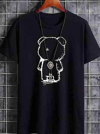 Футболка жіноча з принтом  48 Чорний 2664087665 Дніпро