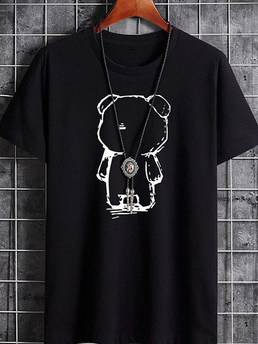 Футболка жіноча з принтом  48 Чорний 2664087665 Дніпро - фото 1