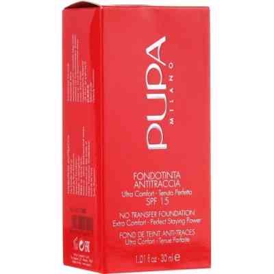 Тональний крем Pupa No Transfer Foundation 02 - Light Beige (8011607094547) Вінниця