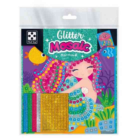 Набір для творчості зі блискучою мозаїкою "Русалонька та Медуза" VT4511-13 Вінниця