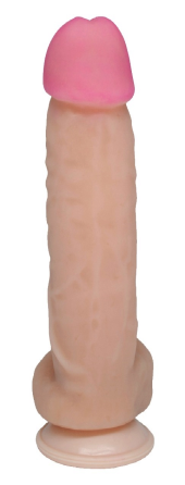 Фалоімітатор EGZO Ciberskin DS011 (22,5 см х 5,5 см) Sex Aura Київ
