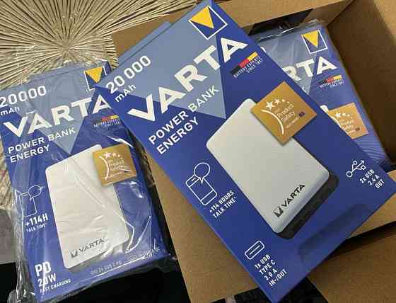 Павербанк Варта Varta Power Bank Energy 20000 mAh White. Київ