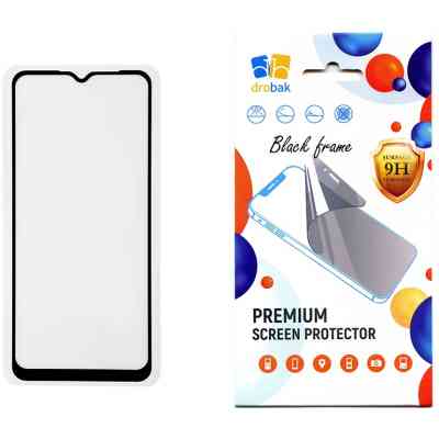 Стекло защитное Drobak Motorola E13 (Black) (717143) Винница