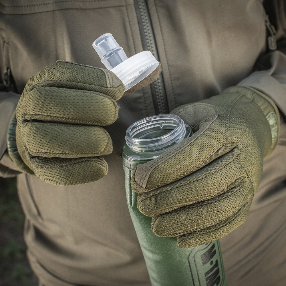 Туристическая складная Бутылка для напитков 500 мл M-Tac (MTC-WB500) Olive Нововолынск - изображение 9