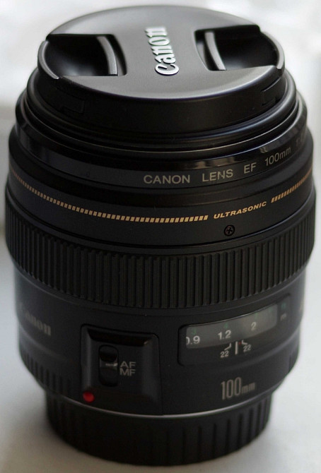 Об'єктив Canon EF 100mm. F/2 USM . Київ - фото 7