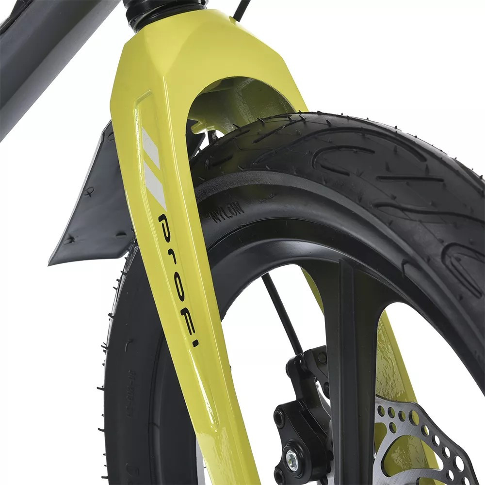 Велосипед дитячий PROFI 16 дюймів STELLAR з бічними колесами магнієва рама та вилка кошик дискові гальма Чорно-сірий (MB 161020-3) Чернигов - изображение 5