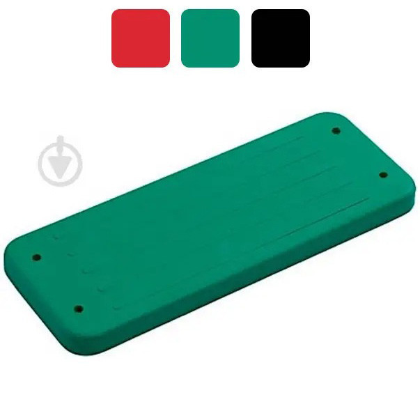 Качели детские подвесные обрезиненные на цепях KBT Traditional Бельгия Зеленый Киев - изображение 1