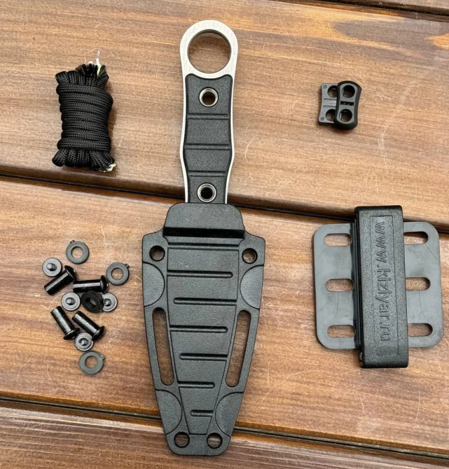 Нож охотничий Kizlyar Шип - 4 Чёрный Днепр - изображение 2